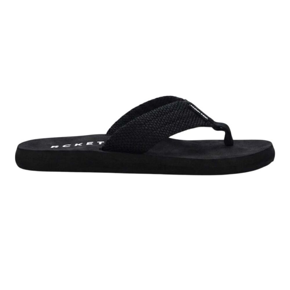 Rocket Dog Womens/Ladies Adios Flat Flip Flops / Black